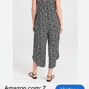 JODIFL Black and White Patterned Jumpsuit
